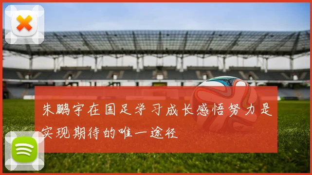 朱鹏宇在国足学习成长感悟努力是实现期待的唯一途径