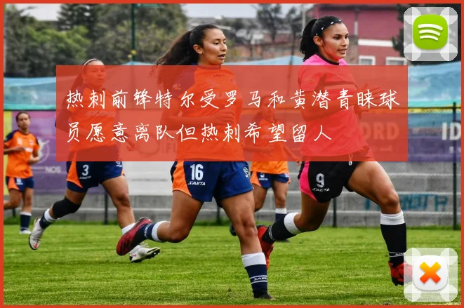 热刺前锋特尔受罗马和黄潜青睐球员愿意离队但热刺希望留人